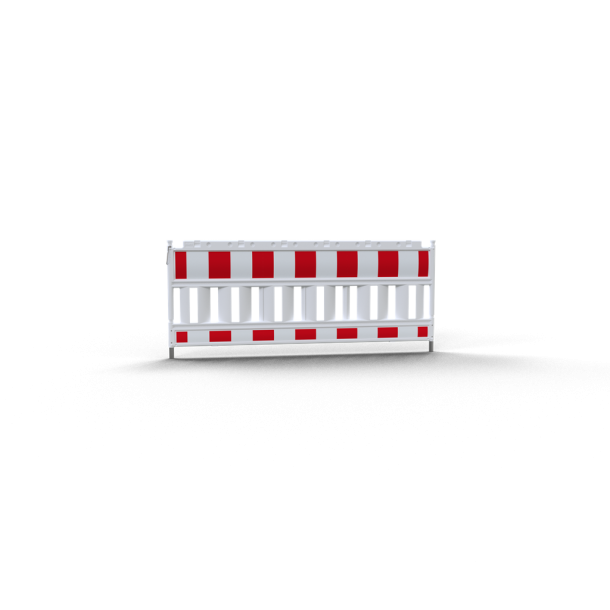Schake EURO | panel fence | film RA2/B, red / white | length: 2,40 m (no TL test) | without lamp adapter